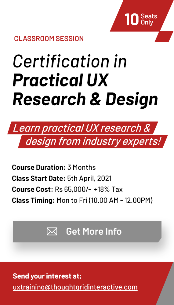UX Training company bangalore